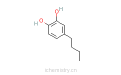 CAS:2525-05-5_4-丁基邻苯二酚的分子结构