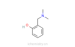 CAS:25338-55-0_[(二甲基氨基)甲基]苯酚的分子结构