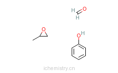 CAS:25359-40-4_苯酚与甲基环氧乙烷和甲醛的聚合物的分子结构