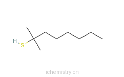 CAS:25360-10-5_叔壬基硫醇的分子结构