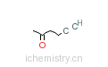 CAS:2550-28-9_5-己炔-2-酮的分子结构