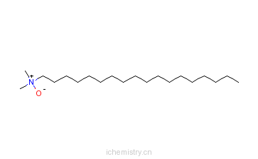 CAS:2571-88-2_N,N-二甲基十八烷基-N-氧化胺的分子结构