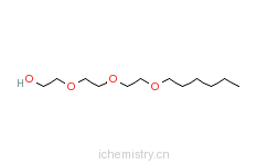 CAS:25961-89-1_2-[2-(2-己氧基乙氧基)乙氧基]乙醇的分子结构