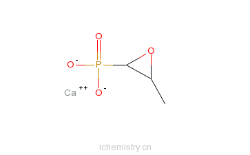 CAS:26016-98-8_磷霉素钙的分子结构