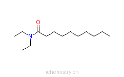 CAS:2602-61-1_N,N-二乙基癸酰胺的分子结构