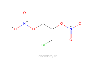 CAS:2612-33-1_氯硝甘油的分子结构