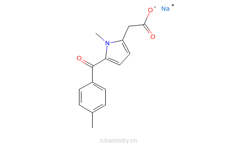 CAS:26171-23-3_托麦汀的分子结构