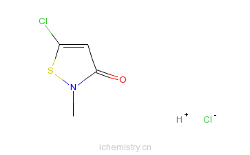CAS:26172-55-4_异噻唑啉酮的分子结构
