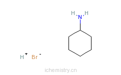 CAS:26227-54-3_环己胺氢溴酸盐的分子结构