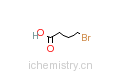 CAS:2623-87-2_4-溴丁酸的分子结构