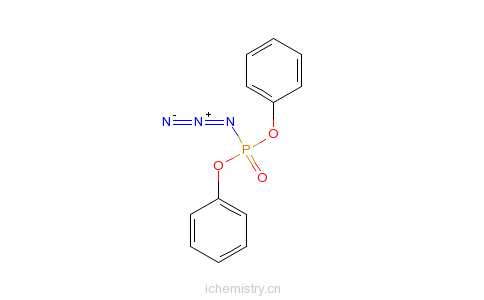 CAS:26386-88-9_叠氮磷酸二苯酯的分子结构