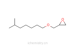 CAS:26401-40-1_[(异辛基氧基)甲基]环氧乙烷的分子结构
