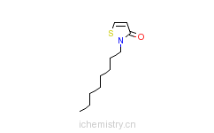 CAS:26530-20-1_N-辛基异噻唑啉酮的分子结构