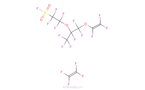 CAS:26654-97-7_2-[1-[[(һ)]׻]-1,2,2,2-ķ]-1,1,2,2-ķһķϩľۺķӽṹ