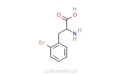 CAS:267225-27-4_D-2-溴苯丙氨酸的分子结构