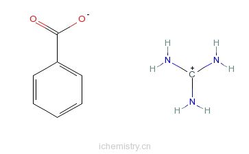 CAS:26739-54-8_苯甲酸胍的分子结构