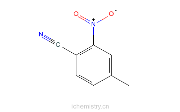 CAS:26830-95-5_4-甲基-2-硝基苯腈的分子结构