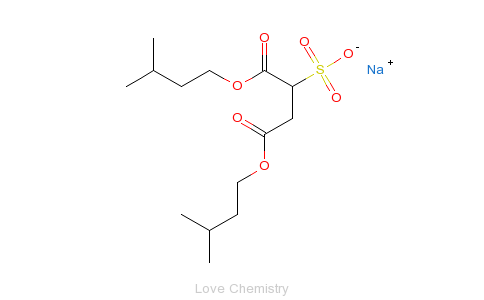 CAS:27115-04-4_ǻ-1,4-(3-׻)ӢƣButanedioicacid,sulfo-,1,4-bis(3-methylbutyl)ester,sodiķӽṹ
