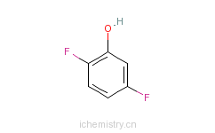 CAS:2713-31-7_2,5-二氟苯酚的分子结构
