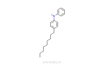 CAS:27177-41-9_N-苯-壬基苯胺的分子结构