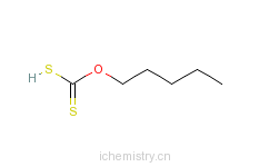 CAS:2720-73-2_二硫代碳酸-O-戊酯钾盐的分子结构