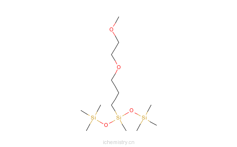 CAS:27306-78-1_聚醚改性七甲基三硅氧烷的分子结构