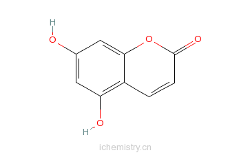 CAS:2732-18-5_5,7-Dihydroxy-2H-chromen-2-oneķӽṹ