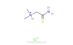 CAS:27366-72-9_二甲胺基硫代乙酰胺盐酸盐的分子结构