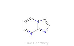 CAS:274-95-3_咪唑并[1,2-a]嘧啶的分子结构