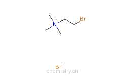 CAS:2758-06-7_(2-溴乙基)三甲基溴化铵的分子结构
