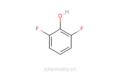 CAS:28177-48-2_2,6-二氟苯酚的分子结构