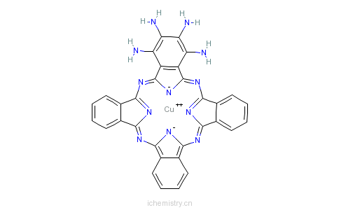 CAS:28632-30-6_(Tetraaminophthalocyaninato)copper(II)ķӽṹ