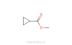 CAS:2868-37-3_环丙甲酸甲酯的分子结构