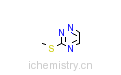 CAS:28735-21-9_3-甲硫基-1,2,4-三嗪的分子结构