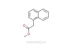 CAS:2876-78-0_1-萘乙酸甲酯的分子结构