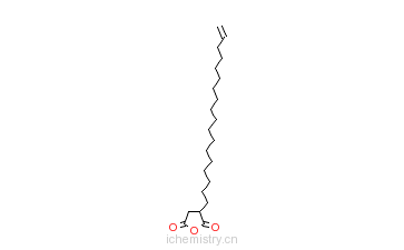 CAS:28777-98-2_3-十八烷-二氢-2,5-呋喃二酮的分子结构