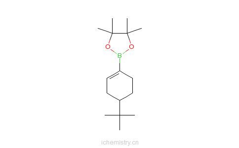 CAS:287944-06-3_2-(4-tert-Butylcyclohex-1-enyl)-4,4,5,5-tetramethyl-1,3,2-dioxaborolaneķӽṹ