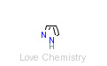 CAS:288-13-1_吡唑的分子结构