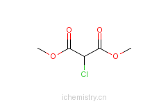 CAS:28868-76-0_氯丙二酸二甲酯的分子结构