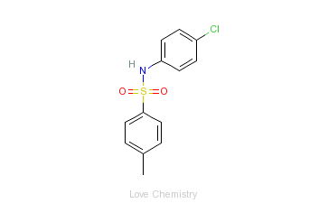 CAS:2903-34-6_N-(4-Chlorophenyl)-p-toluenesulfonamideķӽṹ