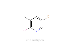 CAS:29312-98-9_2-氟-3-甲基-5-溴吡啶的分子结构