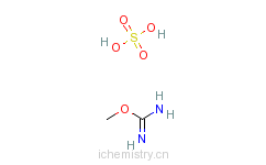 CAS:29427-58-5_O-甲基异尿素硫酸氢盐的分子结构