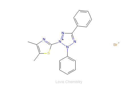 CAS:298-93-1_噻唑兰的分子结构