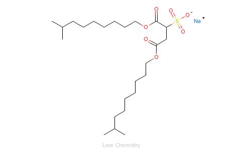 CAS:29857-13-4_ǻ-1,4-ӢƣButanedioicacid,sulfo-,1,4-diisodecylester,sodiumsaltķӽṹ