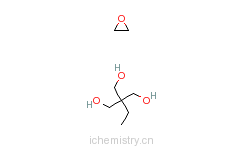 CAS:29860-47-7_2-乙基-2-(羟甲基)-1,3-丙二醇与环氧乙烷的聚合物的分子结构
