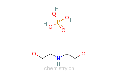 CAS:29870-32-4_2,2'-亚氨基双乙醇磷酸盐的分子结构