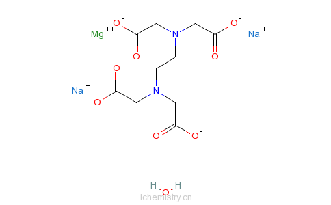 CAS:29932-54-5_乙二胺四乙酸二钠镁盐的分子结构