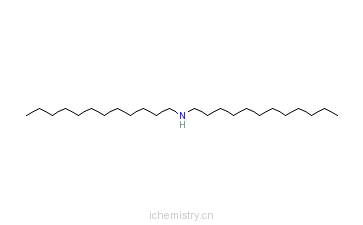CAS:3007-31-6_双十二烷基胺的分子结构