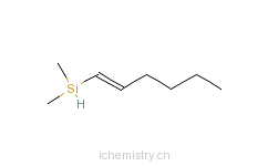 CAS:30102-76-2_己烯基二甲基硅烷的分子结构