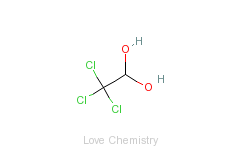 CAS:302-17-0_水合氯醛的分子结构